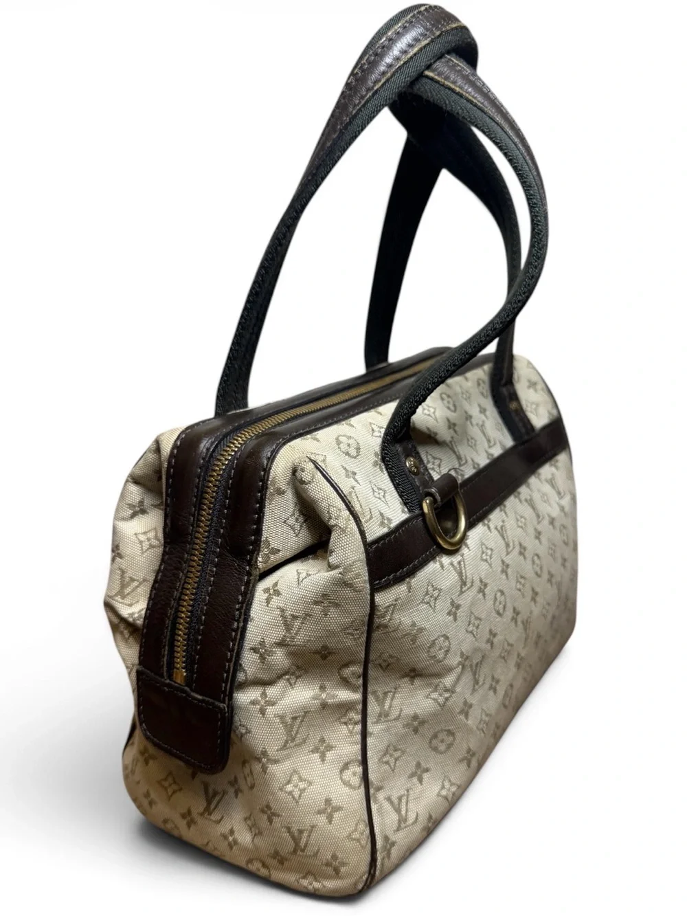 Louis Vuitton Brown Mini Lin Josephine PM
